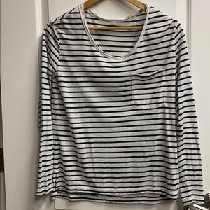 BP striped long sleeve shirt